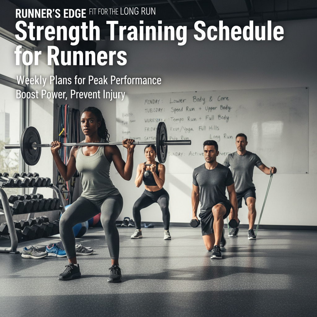 Strength Training Schedule for Runners: Best 2026 Plan & Guide
