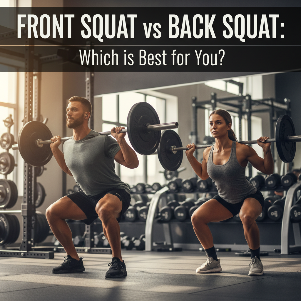 Front Squat vs Back Squat: Best Guide & Results in 2026