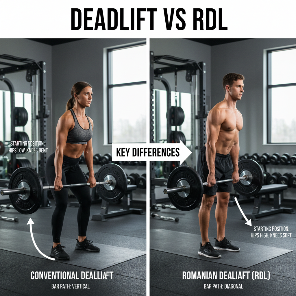 Deadlift vs RDL: 5 Key Differences & Best Guide for 2026 Lifters