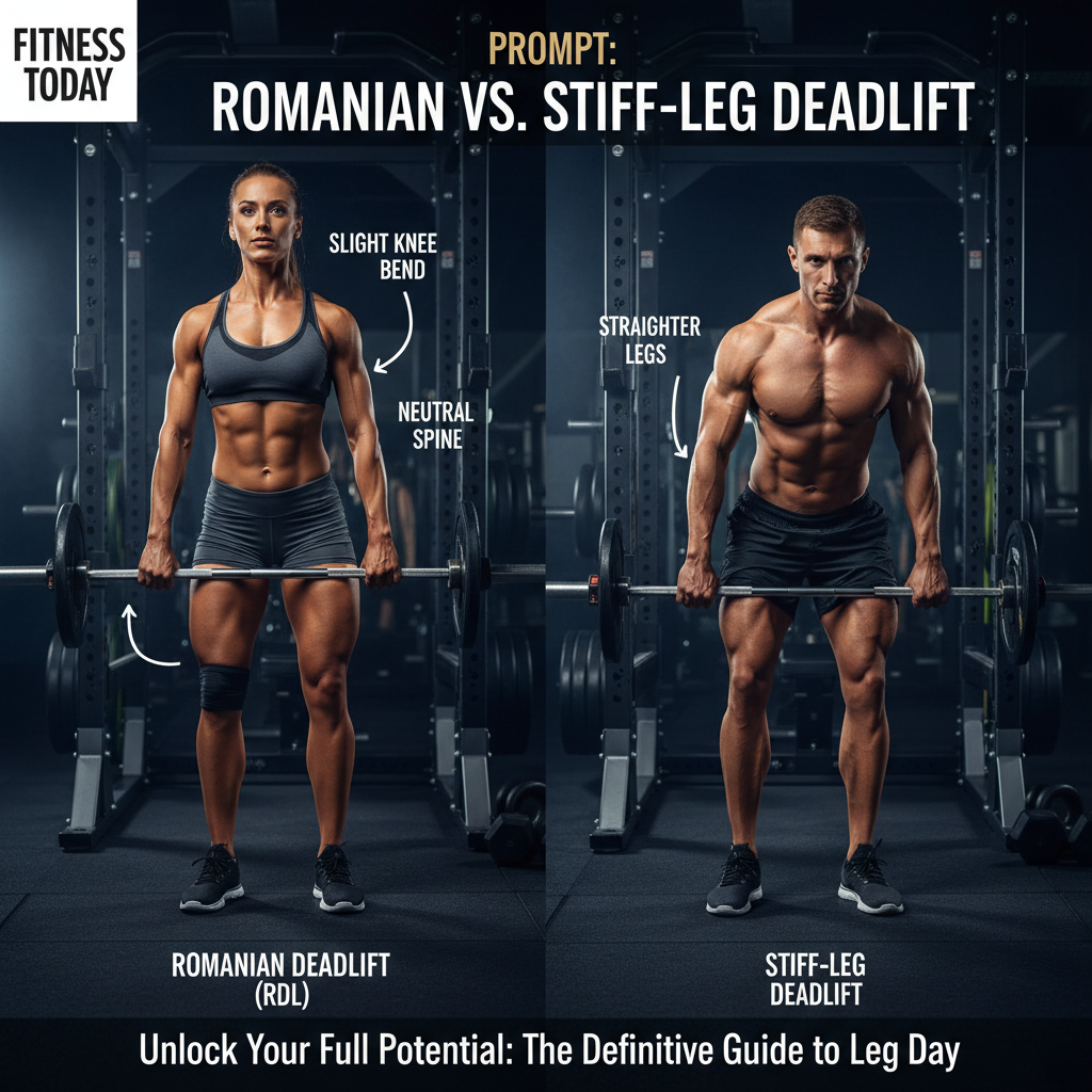 RDL vs Stiff Leg Deadlift: Best 2026 Guide & Key Differences