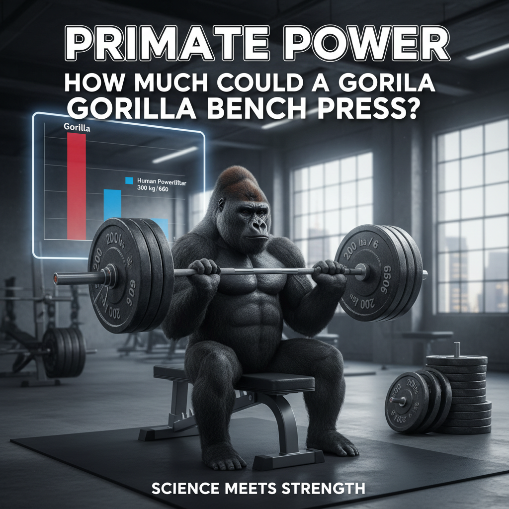 How Much Can a Gorilla Bench Press? Shocking Facts & 2026 Study