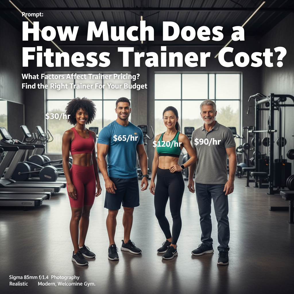 How Much Does a Fitness Trainer Cost in 2026? Best Price Guide