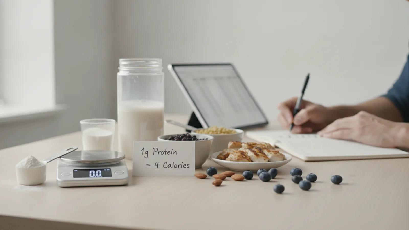 How Many Calories In A Gram Of Protein cover image